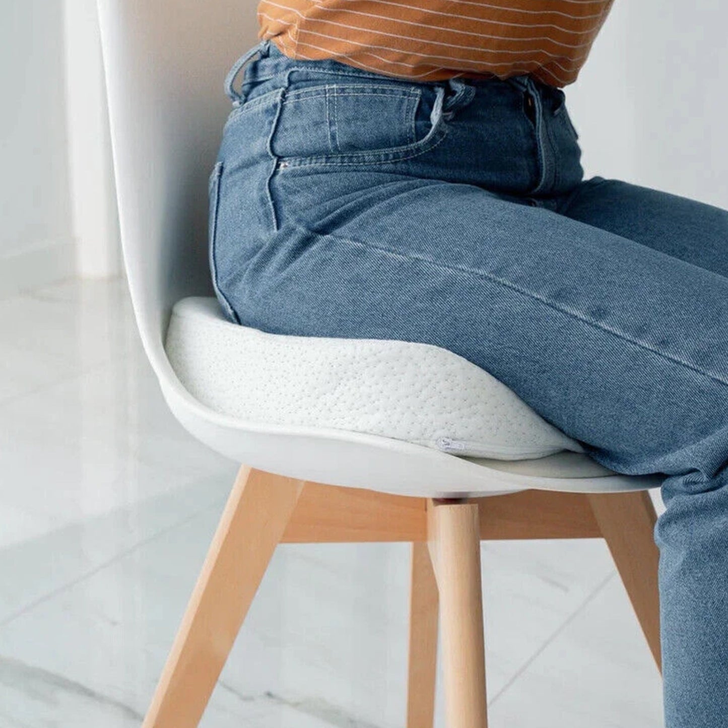 ErgoComfort Seat and Back Cushion for Ultimate Support