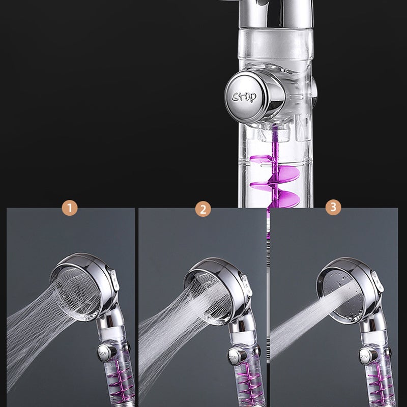 3-Function High-Pressure Showerhead for Ultimate Comfort