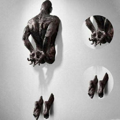 Resin Wall Sculpture Decoration - Artful Ornament