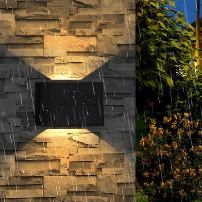 Waterproof Solar LED Wall Lights for Outdoor Use - IP65 Rated