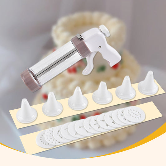 Cookie Press for Easy and Precise Decorating of Cakes and Cookies