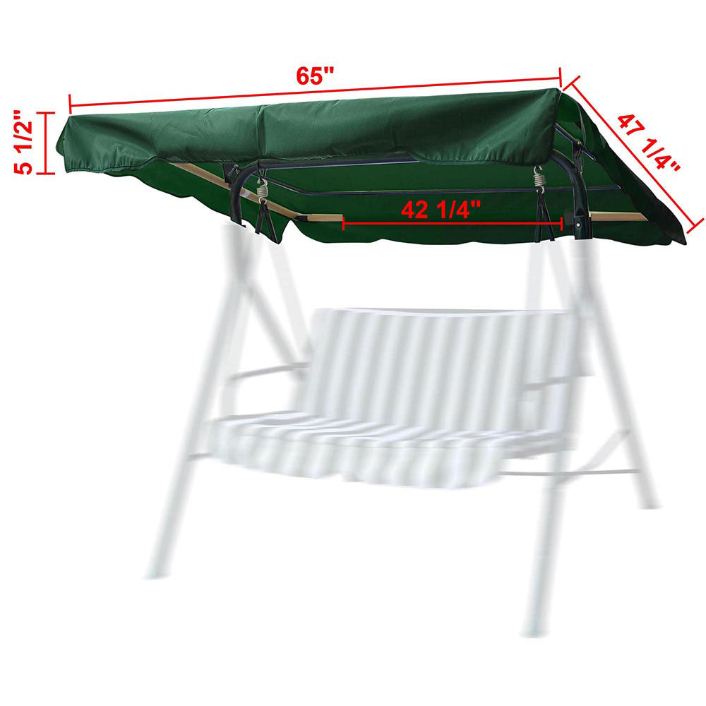Versatile Outdoor Swing Canopy Replacement – Custom Colors & Sizes