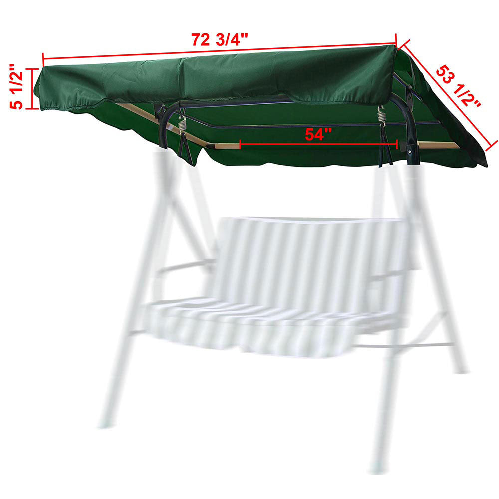 Versatile Outdoor Swing Canopy Replacement – Custom Colors & Sizes