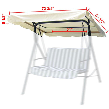Versatile Outdoor Swing Canopy Replacement – Custom Colors & Sizes