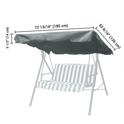 Versatile Outdoor Swing Canopy Replacement – Custom Colors & Sizes