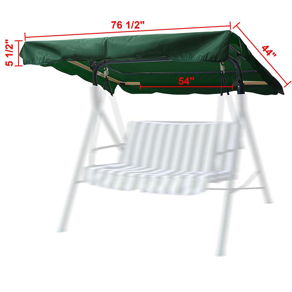 Versatile Outdoor Swing Canopy Replacement – Custom Colors & Sizes