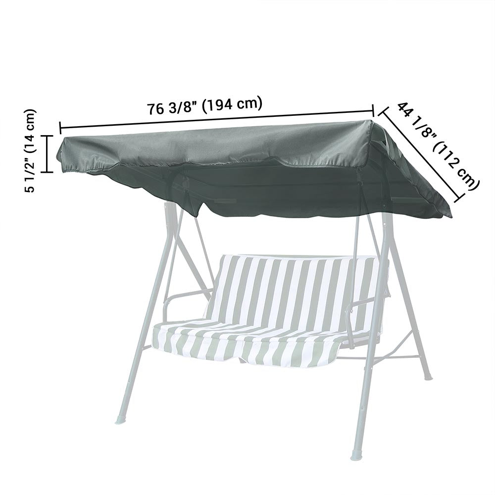 Versatile Outdoor Swing Canopy Replacement – Custom Colors & Sizes