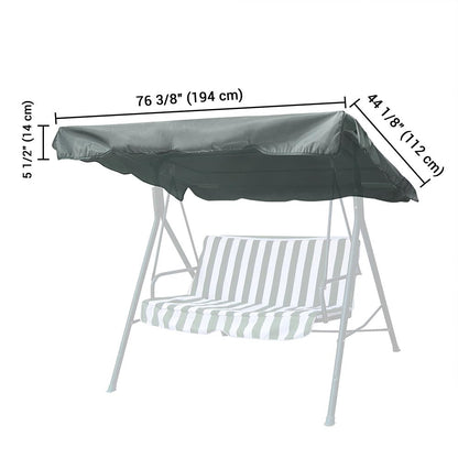Versatile Outdoor Swing Canopy Replacement – Custom Colors & Sizes