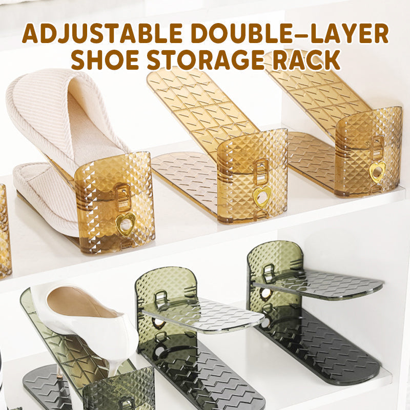 Get 3 for the Price of 2 | Space Saver - Double Your Shoe Storage Neatly