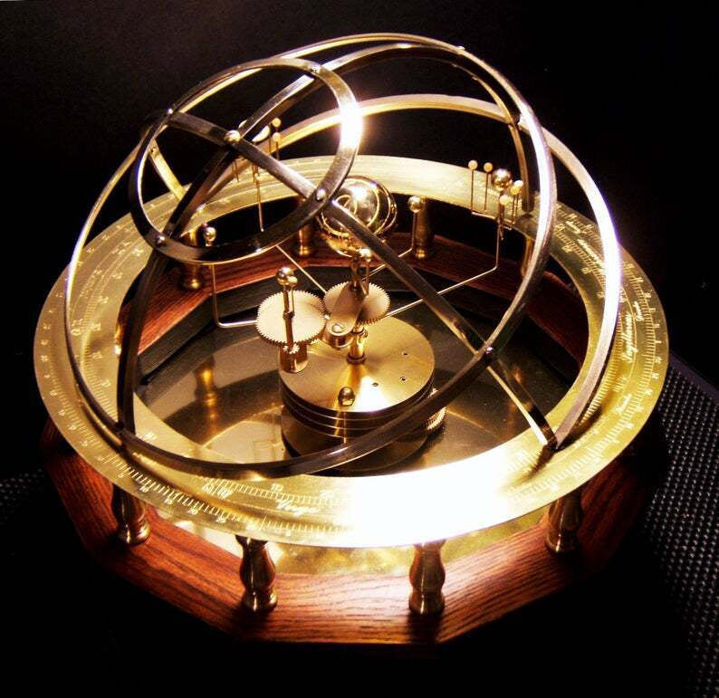 Solar System Grand Orrery Model – Detailed Planetary Display