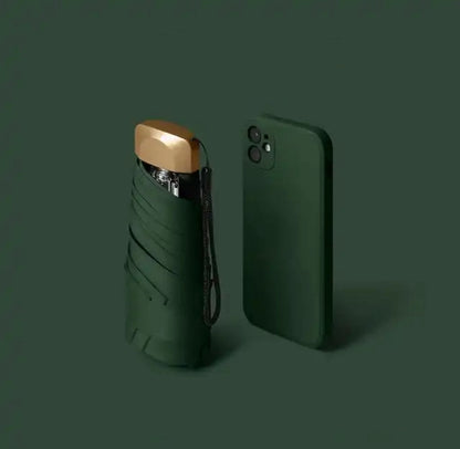 Mini Compact Umbrella – Portable Sun and Rain Shield for Travel