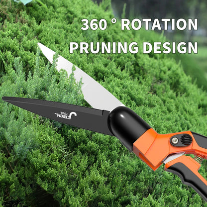 Ergonomic Garden Shears with Rotating Handle | Precision Cuts