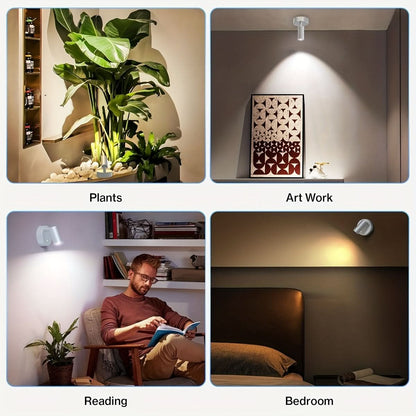 Rechargeable LED Spotlight for Enhanced Illumination
