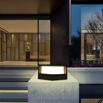 Square Modern Waterproof LED Outdoor Landscape Light