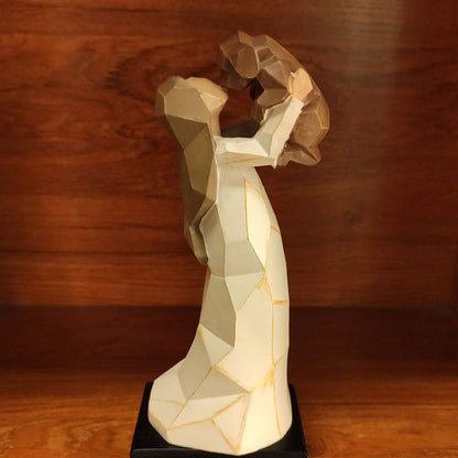 Friendship Dog Sculpture - Angel Figurine Memorial