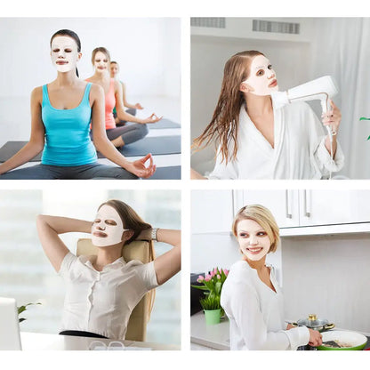 Ergonomic Silicone Facial Mask Holder | SkinFit