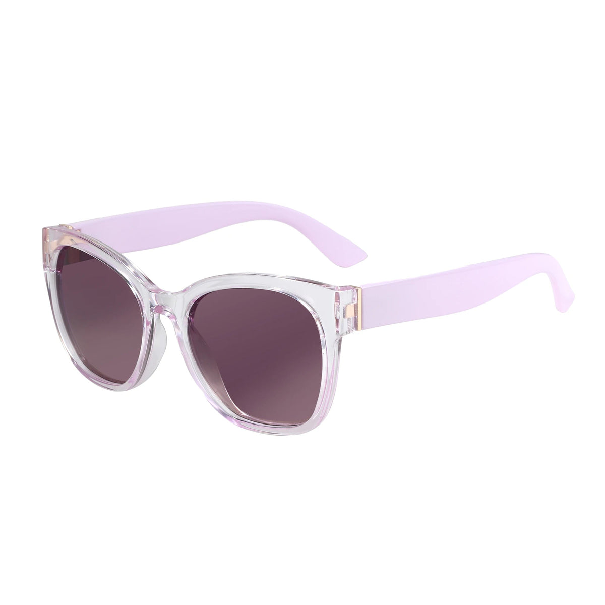 Cat Eye Sunglasses with Thick Butterfly Frame - Polarized Lenses
