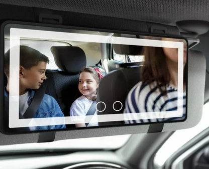 Car Rearview Mirror with LED Lighting