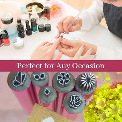 Precision Nail Art Stamp Pen | Quick-Drying Color for Easy Designs