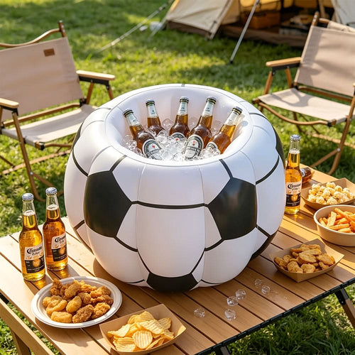 Inflatable Ice Bucket Cooler Set for Soccer Parties