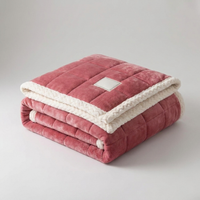 Dark Pink - White