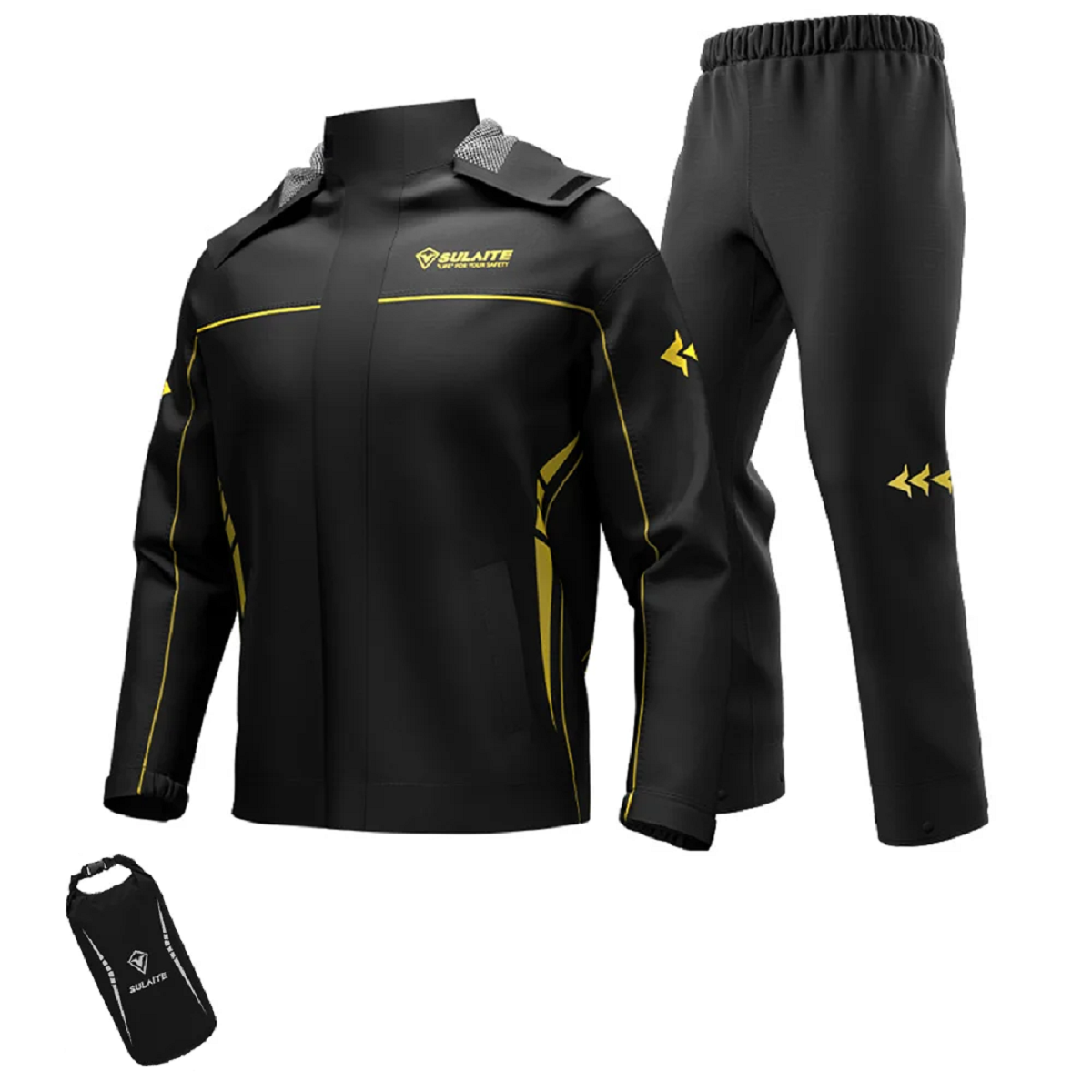 Waterproof Jacket and Pants Set for Motorcycle, Hiking, and Fishing