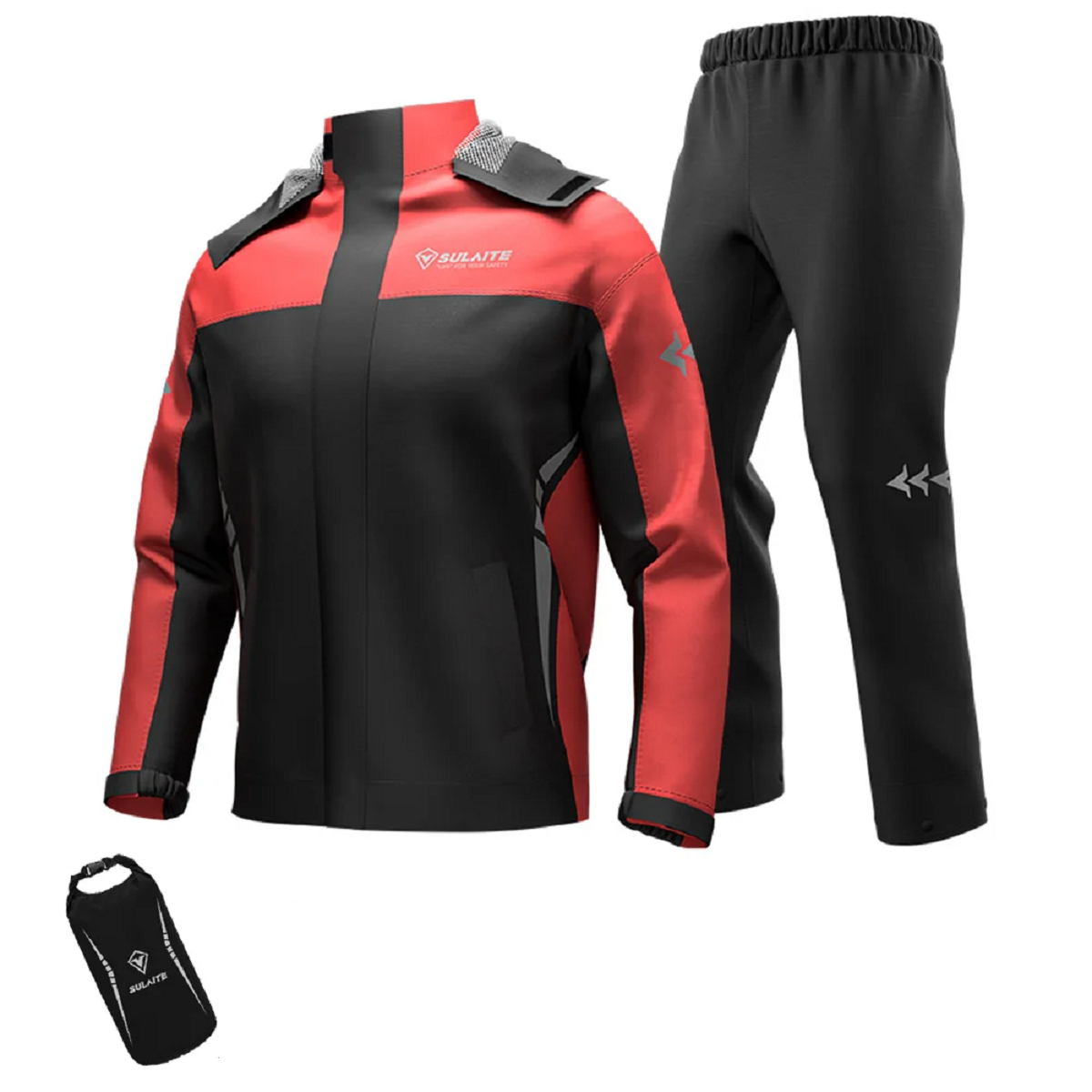 Waterproof Jacket and Pants Set for Motorcycle, Hiking, and Fishing