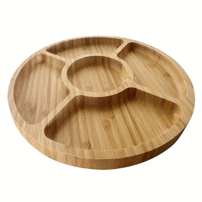 Stylish Bamboo Tray for Serving Snacks - Eco-Friendly and Durable