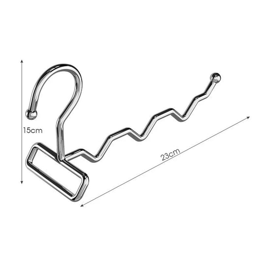 Collapsible Stainless Steel Clothes Hanger - Versatile Travel and Hotel Dryer