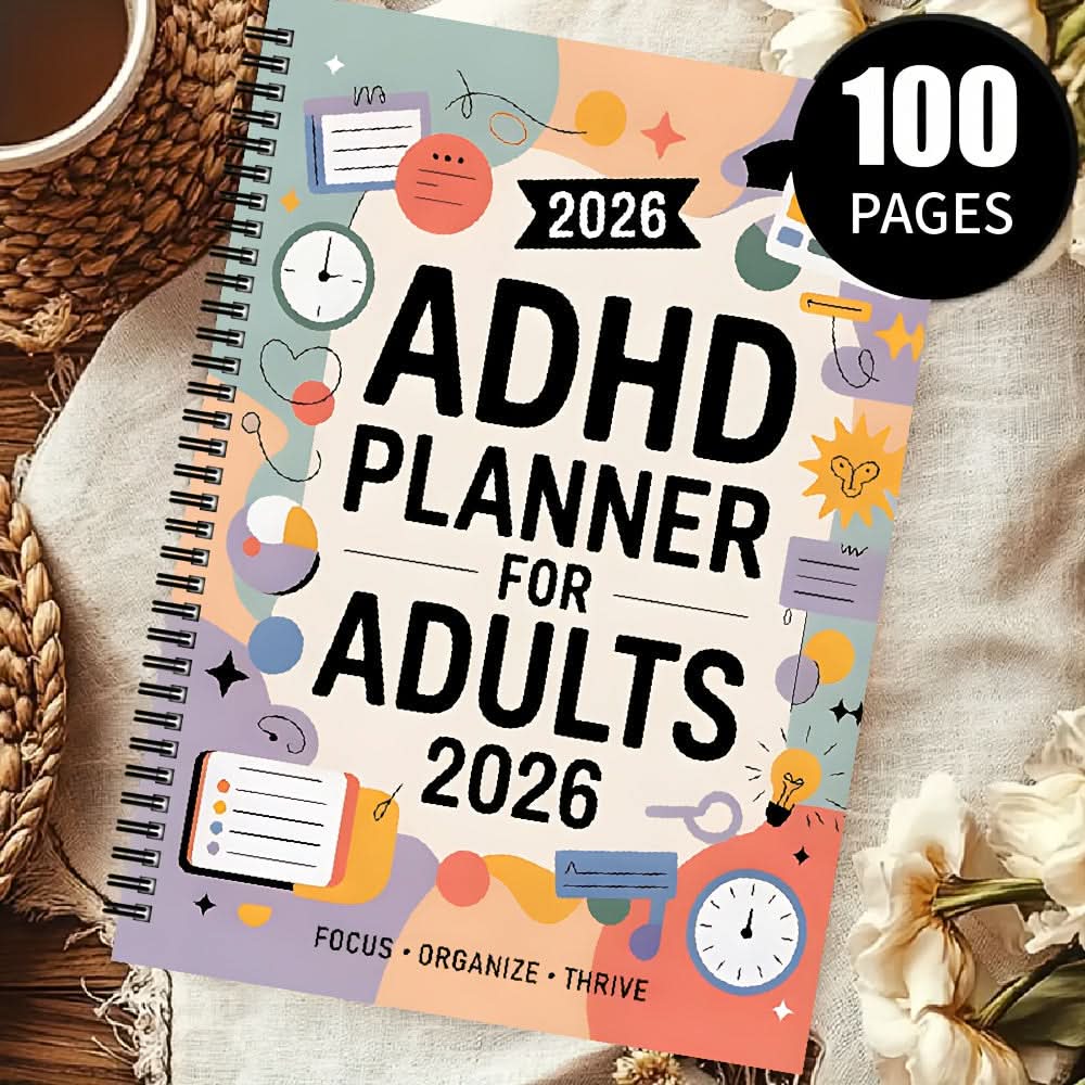 Productivity Planner for ADHD – Daily and Weekly Organization Tool