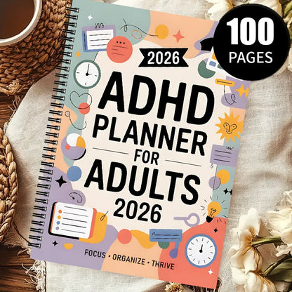 Productivity Planner for ADHD – Daily and Weekly Organization Tool