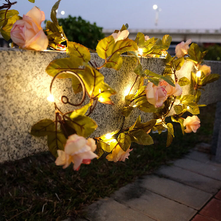 Waterproof LED String Lights for Outdoor Use – Solar-Powered and Shockproof
