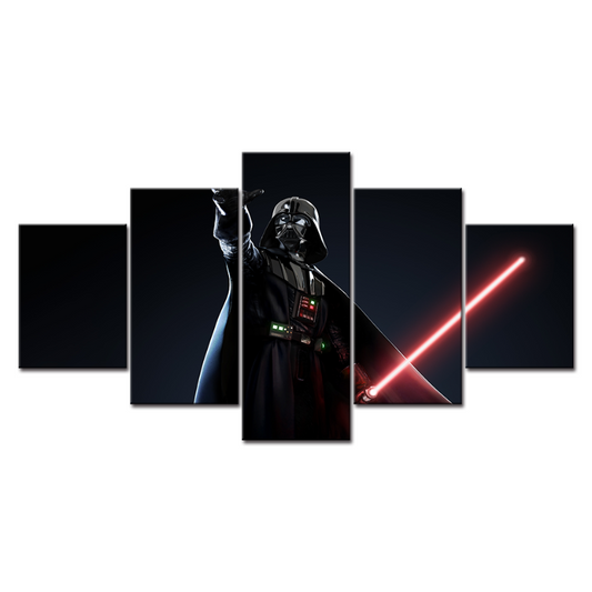 5-Piece Canvas Art Set: Master of Shadows