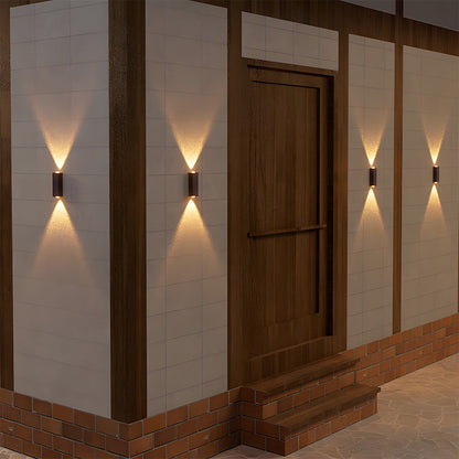 Modern Solar Wall Lights for Outdoor Use - Up and Down Design