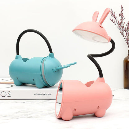 Creative Touch LED Lamp with Pen Holder for Kids - USB Desk Light