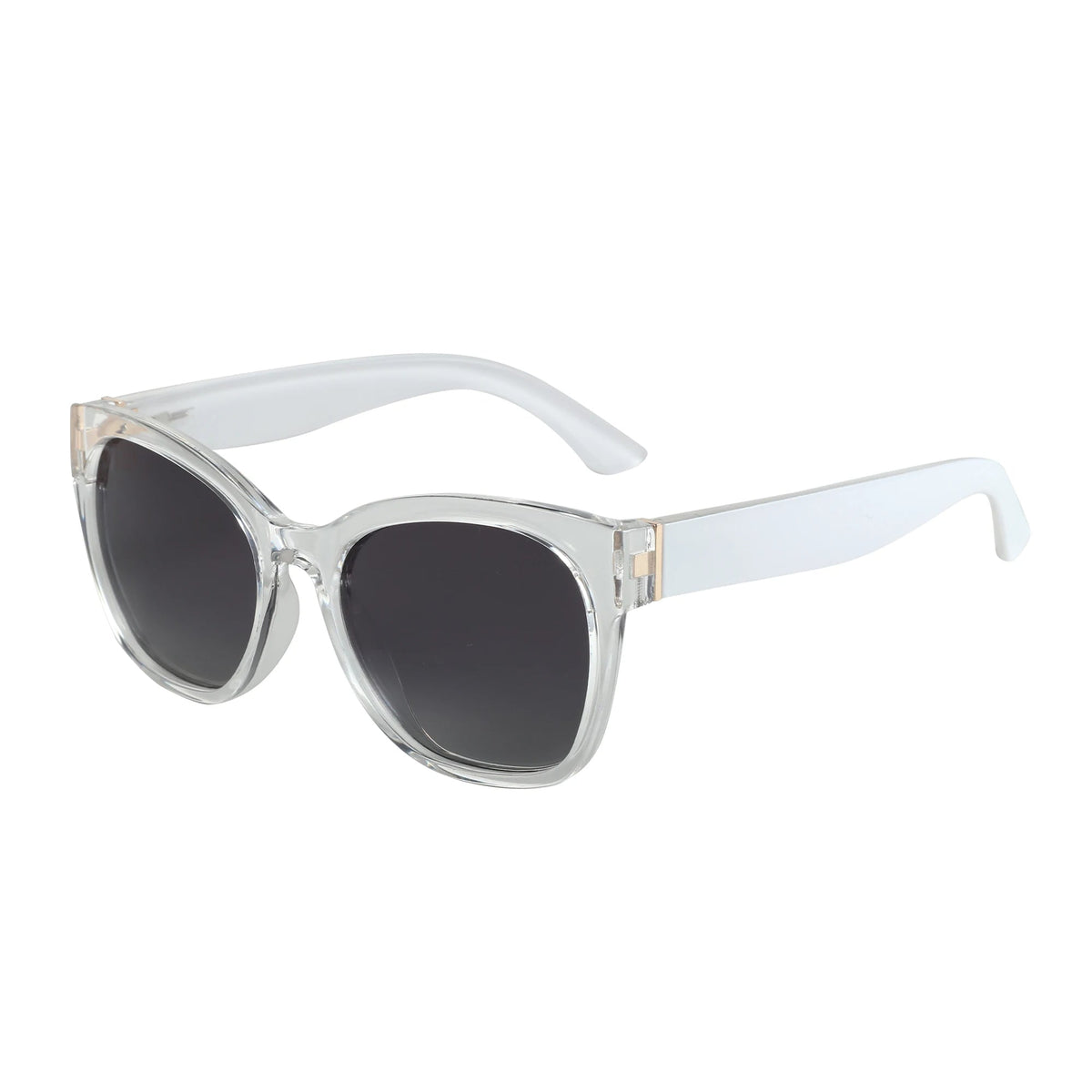 Cat Eye Sunglasses with Thick Butterfly Frame - Polarized Lenses