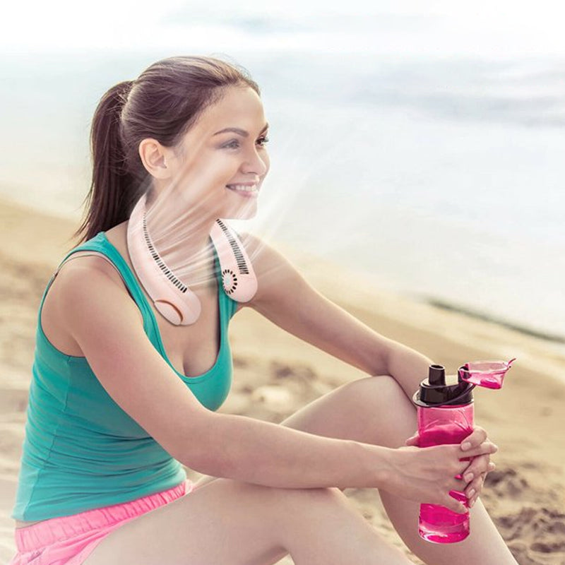 Portable Neck Fan for Ultimate Summer Comfort