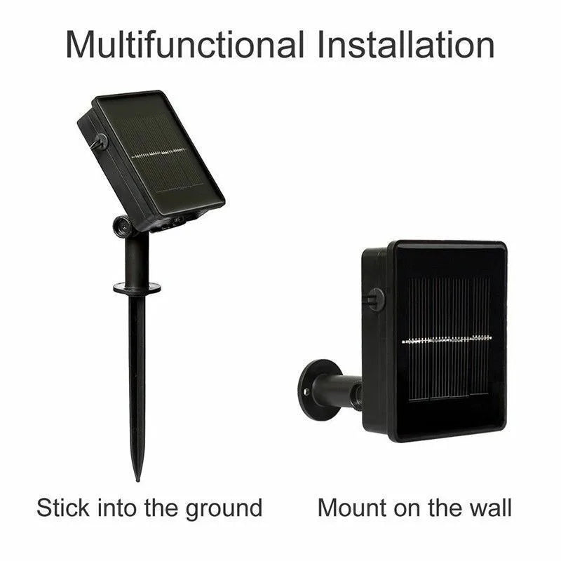 Outdoor Solar String Lights | 8 Lighting Modes | IP65 Waterproof | Warm White & Multicolor Options | Available in 7 m / 12 m / 22 m Lengths