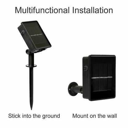 Outdoor Solar String Lights | 8 Lighting Modes | IP65 Waterproof | Warm White & Multicolor Options | Available in 7 m / 12 m / 22 m Lengths