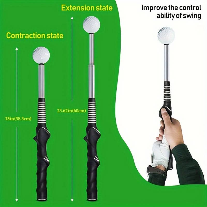 Adjustable Golf Swing Training Aid for Improved Technique