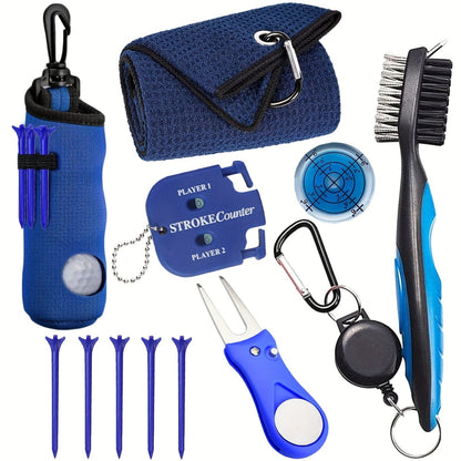 Golf Cleaning Tools Set for Fairways and Greens