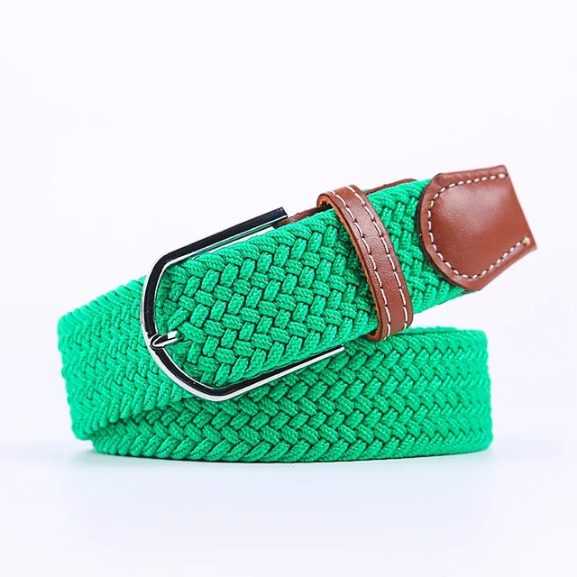 Stretchy Casual Belt Crafted from Elastic Fabric