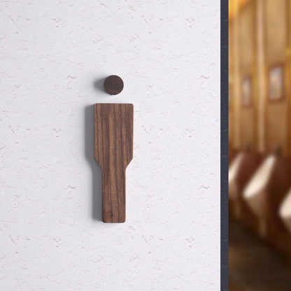Black Walnut Wooden Toilet Seat Set – Self-Adhesive for All Users