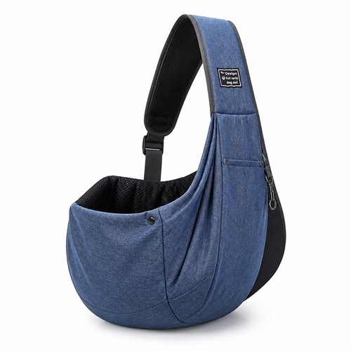 Comfortable and Breathable Pet Sling Carrier for Travel