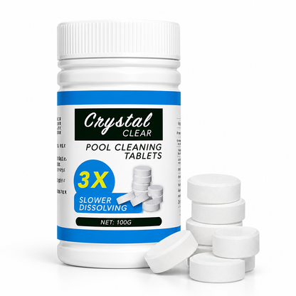 Effortless Pool Care with Weekly Cleaning Tablets (50-Pack)