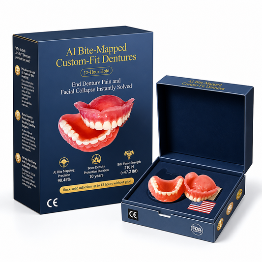 Custom-Fit Smart Dentures with Long-Lasting Hold