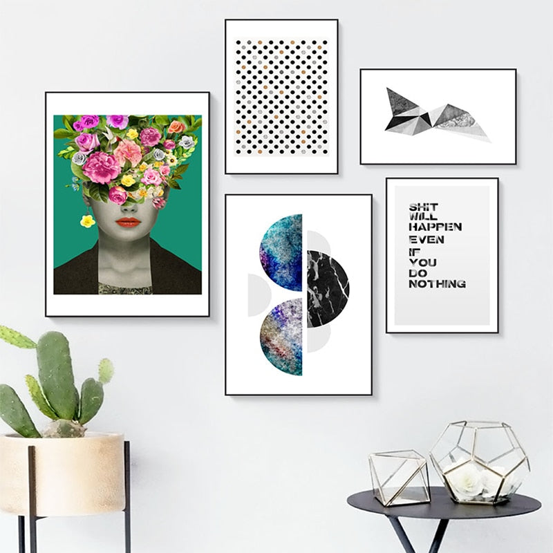 Canvas Artwork for Home Decor - Beautiful Mind Painting