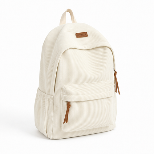 Spacious Corduroy Backpack for Everyday Adventures