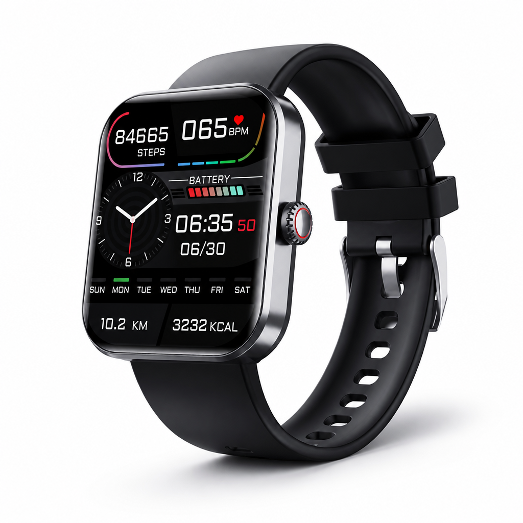 Smart Glucose Tracker Watch with 5-Day Battery Life