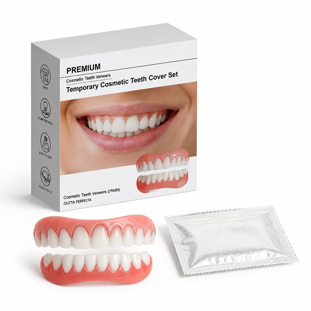 Seamless Smile Enhancement Veneer Set for Upper & Lower Teeth